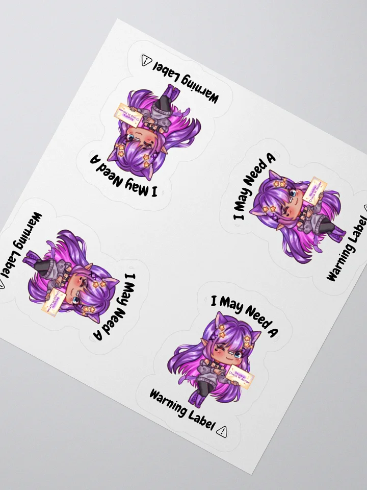 Typically Warned Sticker Set product image (8)