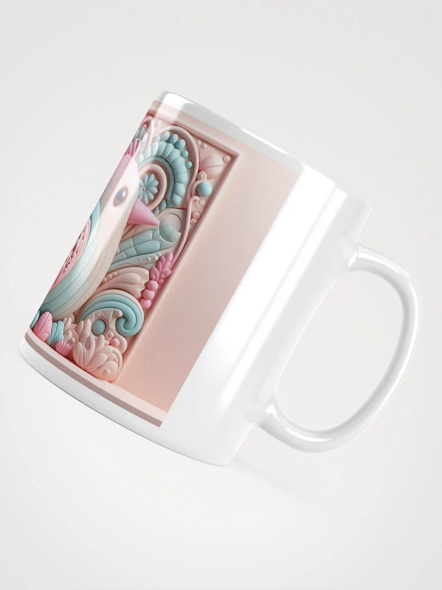 Whimsical Bird Relief Sculpture Mug product image (12)