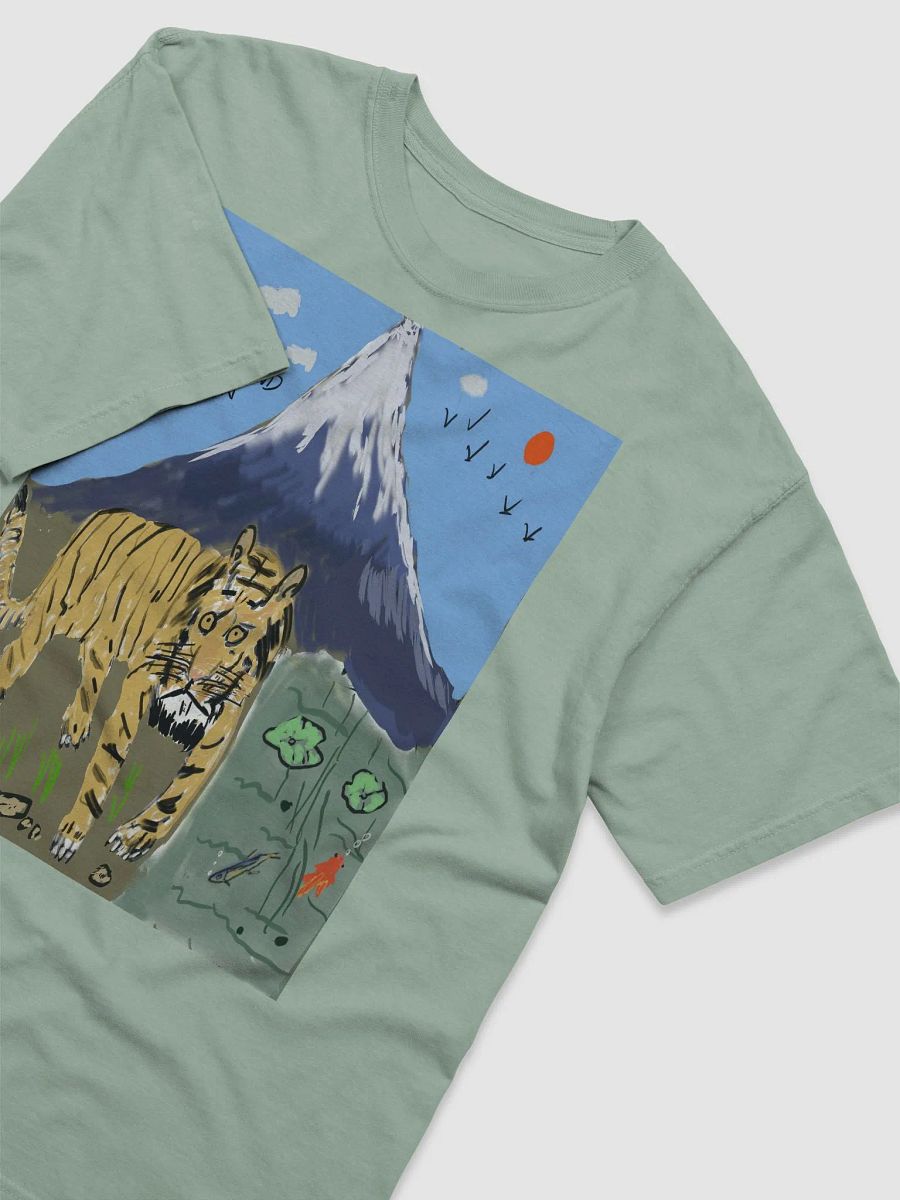 Comfort Colors Garment-Dyed Heavyweight T-Shirt: tiger and mountain product image (84)