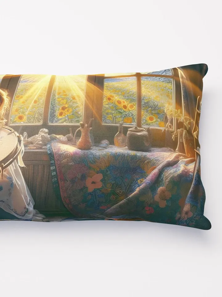 Sunflower Serenity Embroidery Hoop Pillow product image (5)