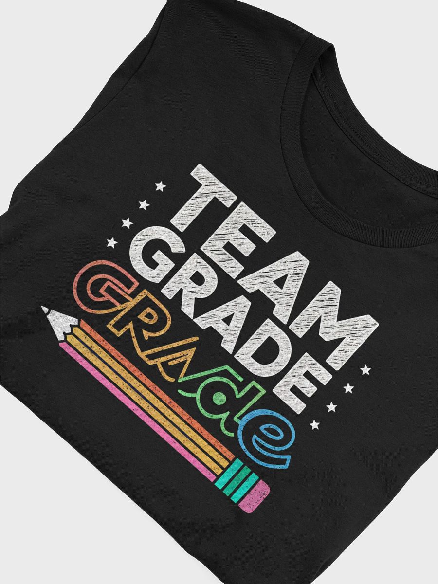 Team First Grade T-Shirt | 1st Grade Student Teacher Back to School Shirt for Boys Girls product image (5)