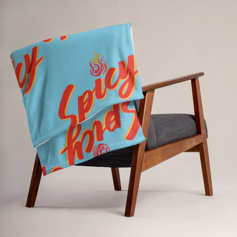 Spicy Dodgeball Club Throw Blanket product image (3)