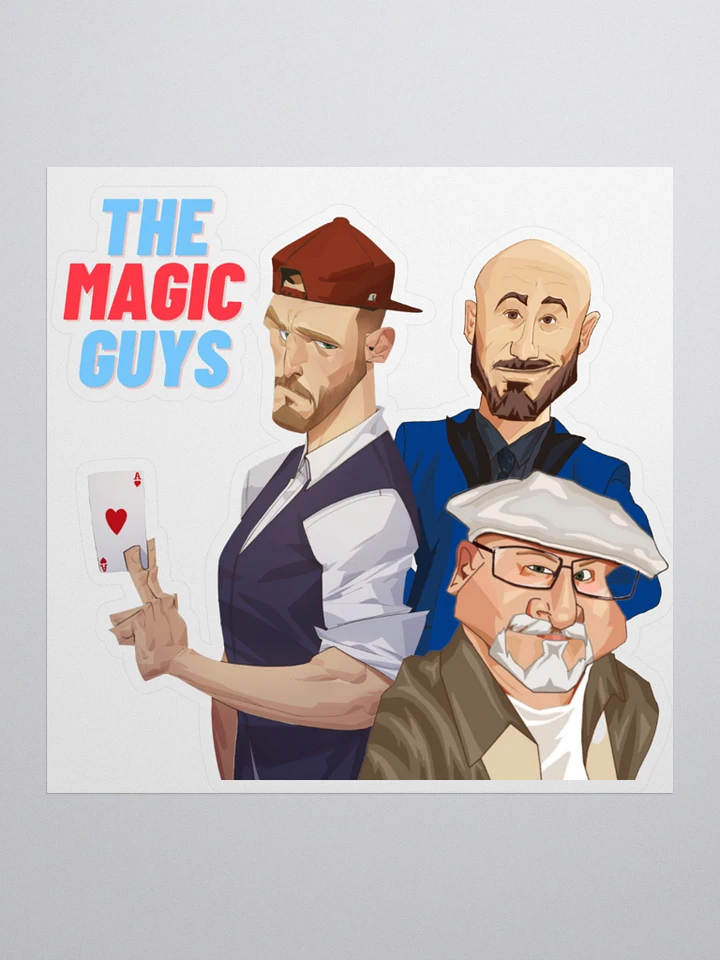 The Magic Guys Support Sticker product image (1)