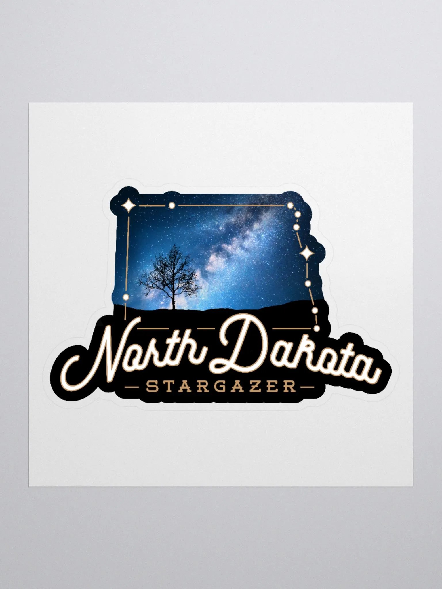 Stargazer ✧ North Dakota Sticker product image (2)