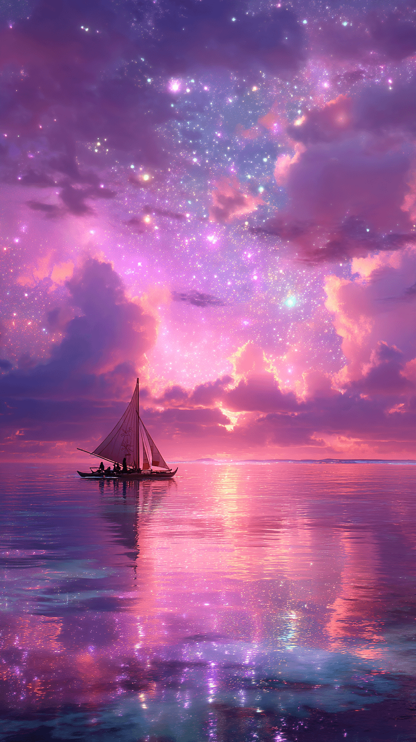 Stardust Sail Downloadable Poster product image (2)