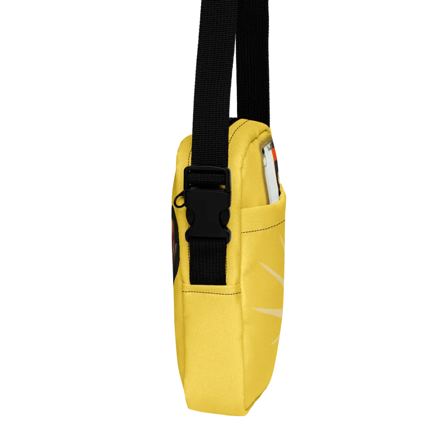 Mater Dolorosa meets Roland TB 303 by Frank Fonik, Techno EDM Utility Crossbody Bag product image (8)