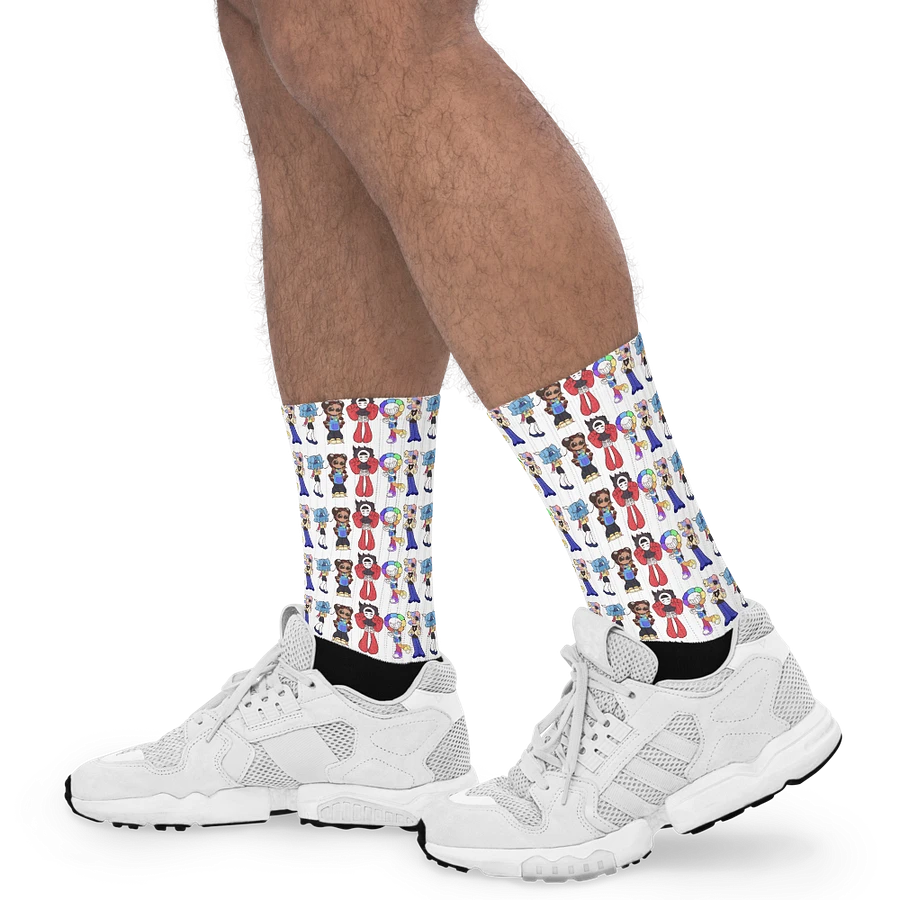 White Group Chibi Socks product image (18)