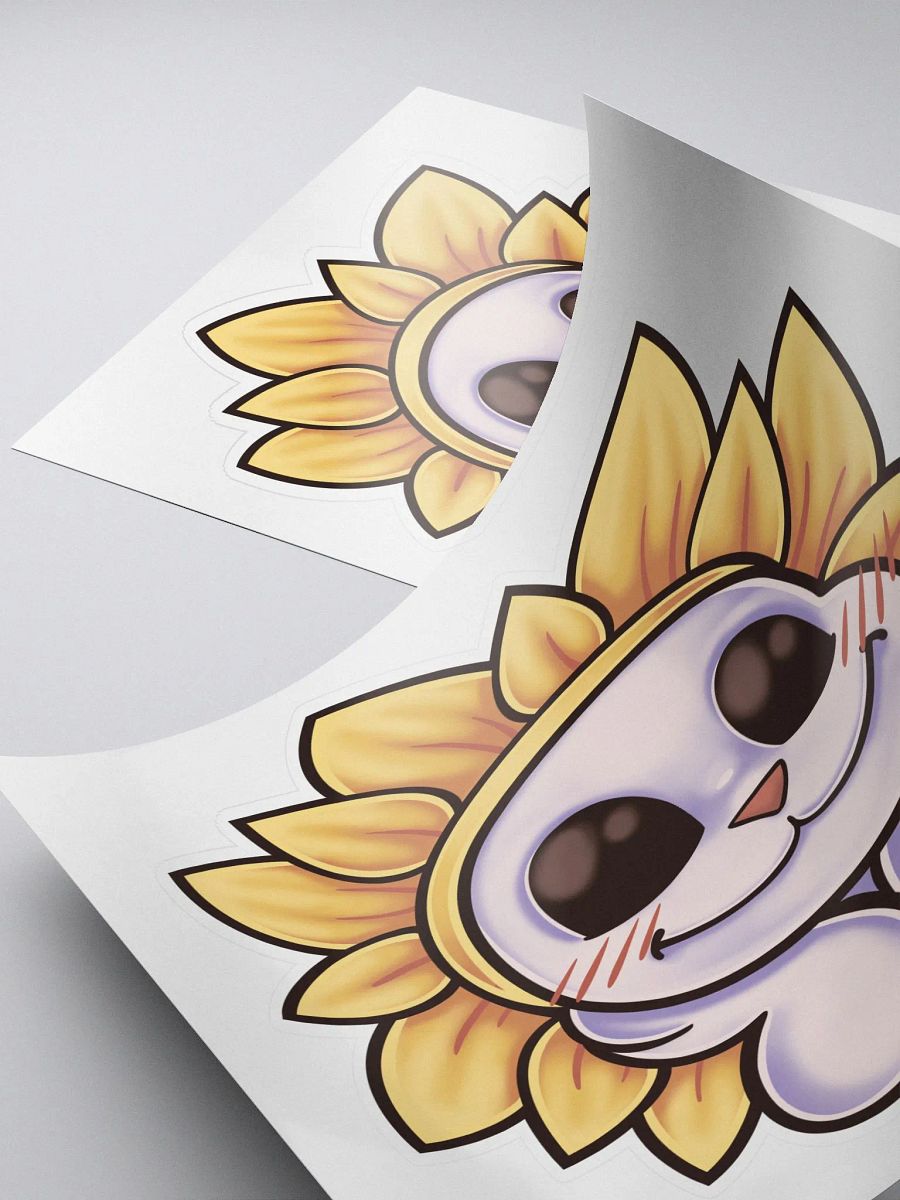 Hopper Sunflower Kiss Cut Stickers product image (4)