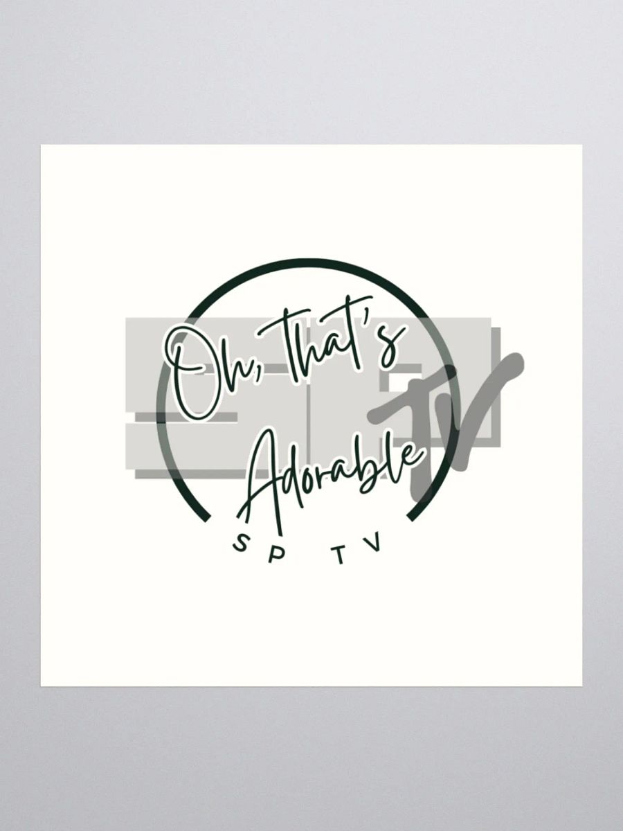 Oh That's Adorable - SPTV Sticker product image (1)