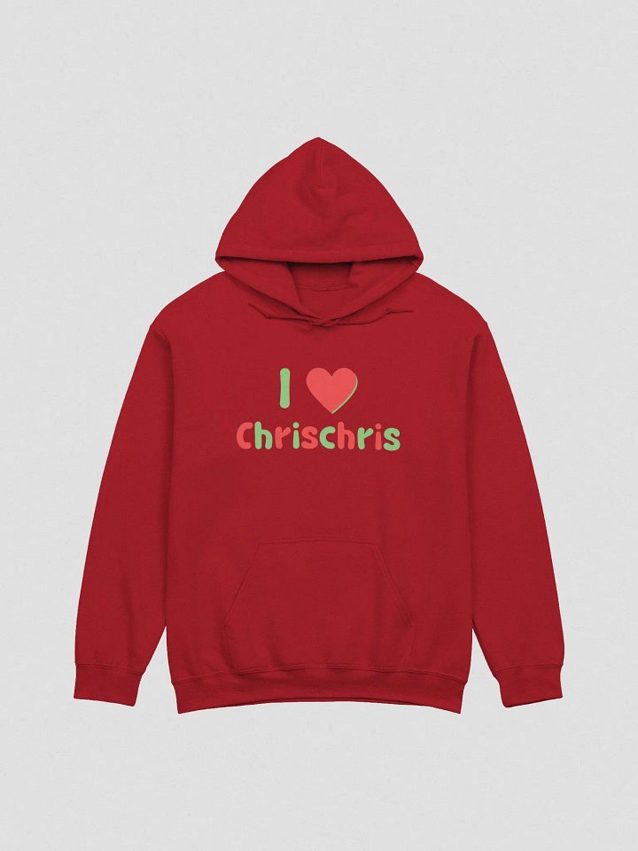 I Love Chrischris Hoodie product image (2)