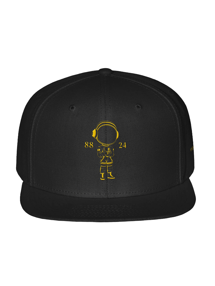 MARS CITY ALL GOLD ASTRONAUT 8824 LOGO OTTO WOOL SNAPBACK TRUCKER HAT (11 COLORS) product image (1)