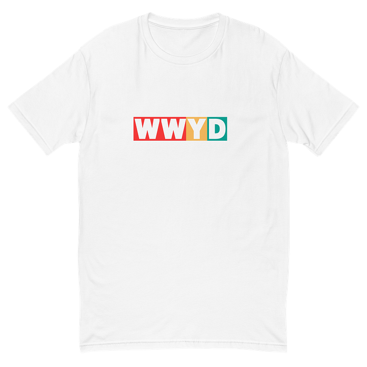WWYD WHITE T-SHIRT 100% COTTON product image (2)