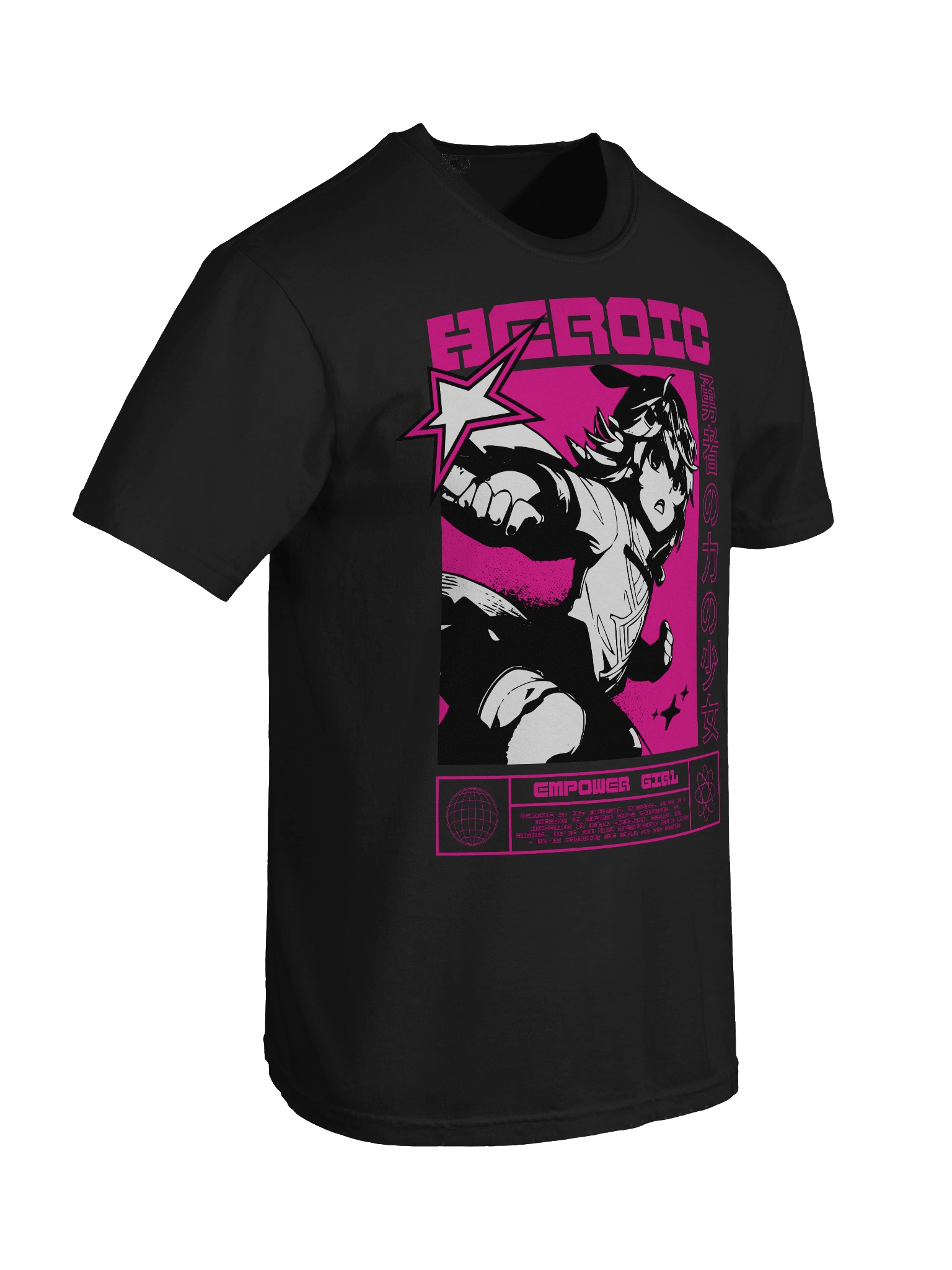 Stylish Y2K Anime T-Shirt Celebrating Heroic Girls and Pride product image (57)