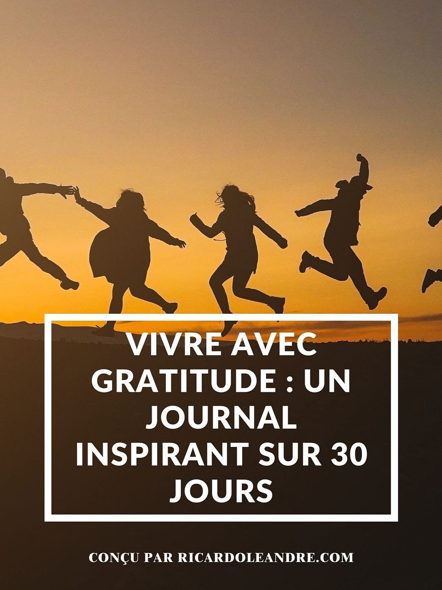 Vivre avec Gratitude : Un Journal Inspirant sur 30 Jours product image (1)