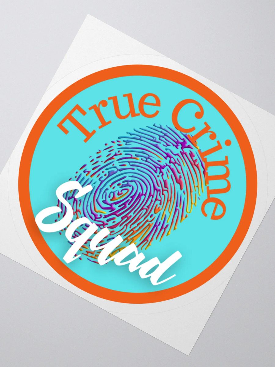 True Crime Squad Fingerprint Stickers product image (4)