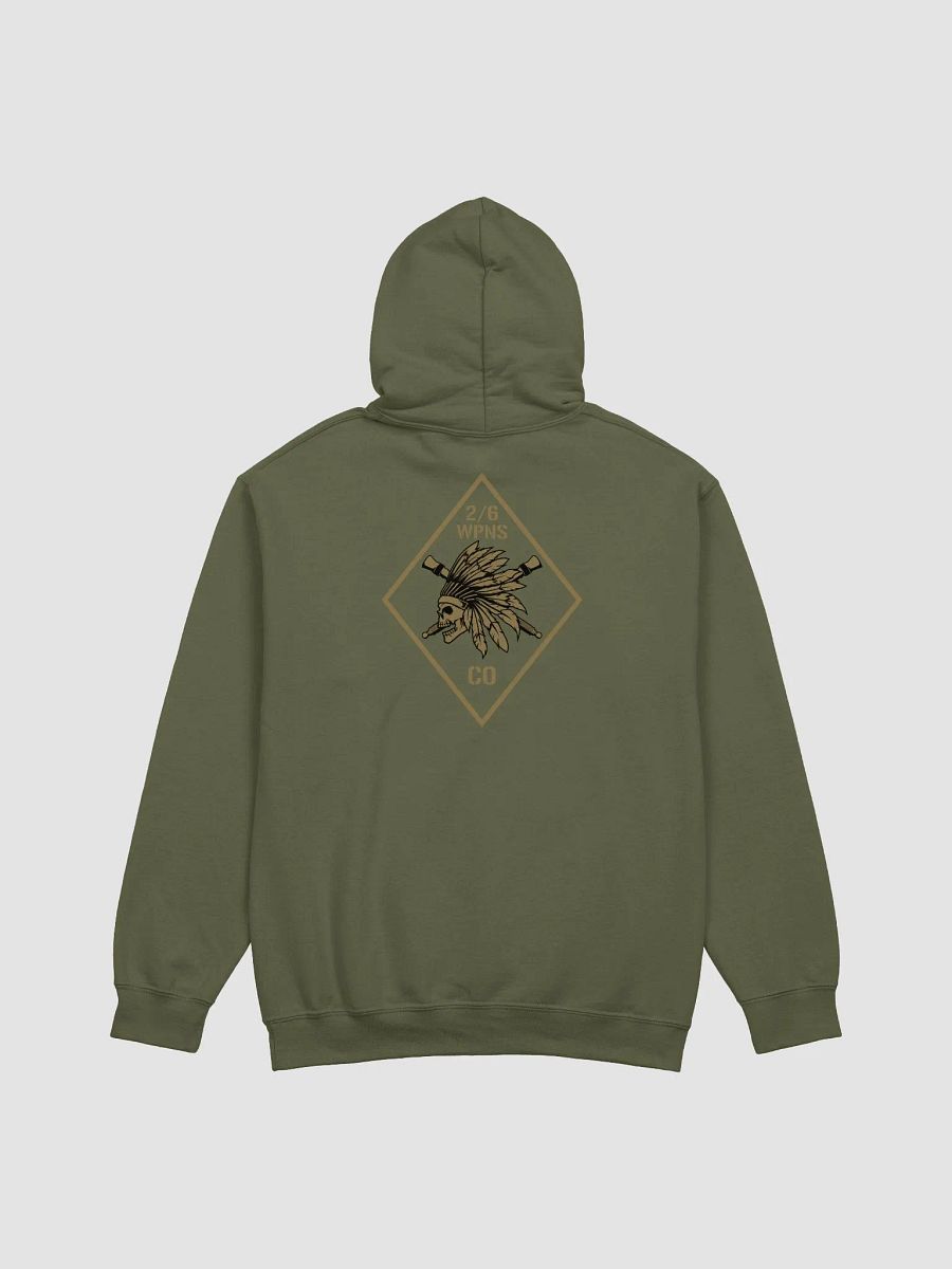 Tactical Collection - FDE Logo on OD Green Hoodie product image (3)