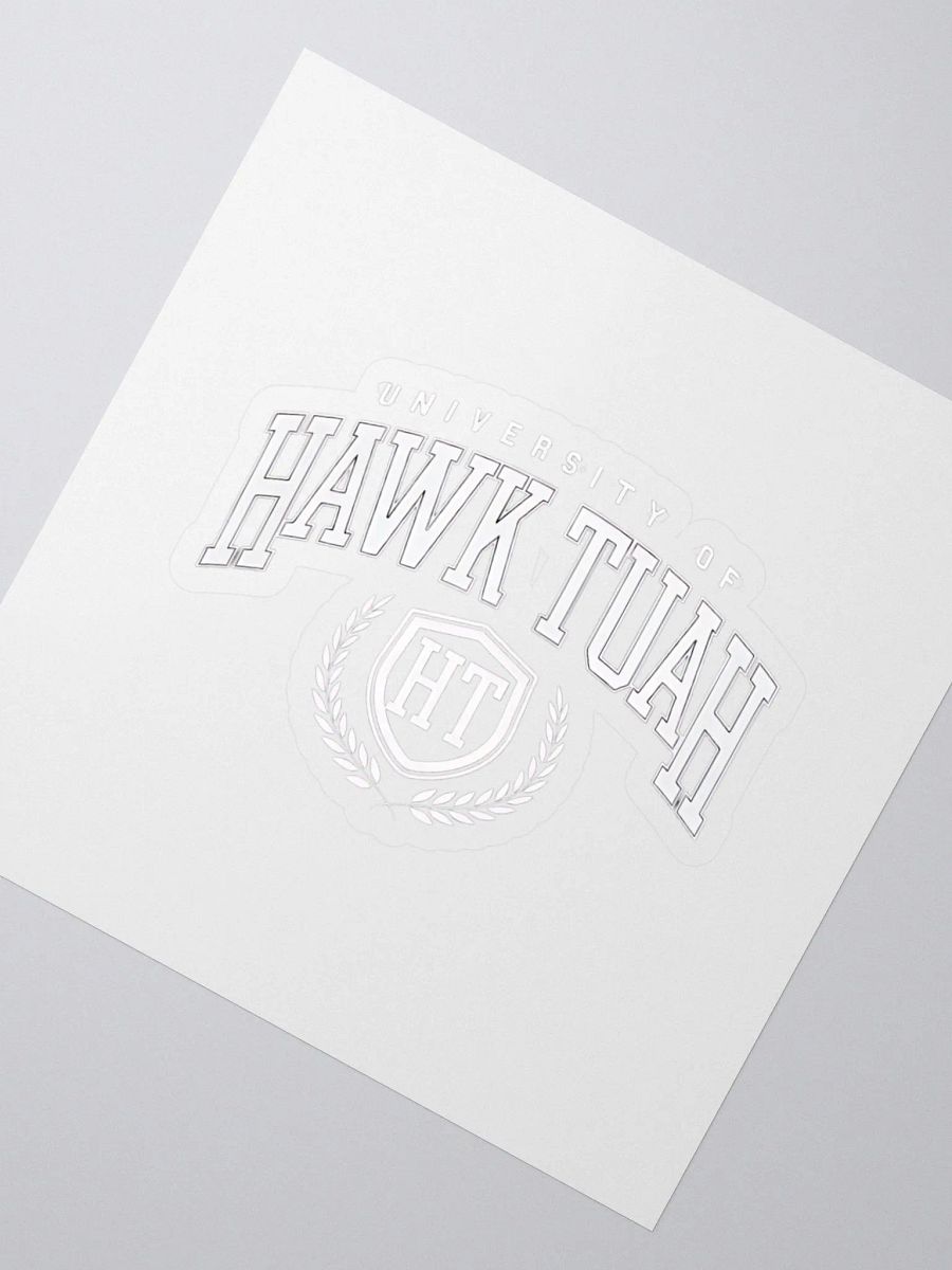 Hawk Tuah University Kiss Cut Stickers product image (2)