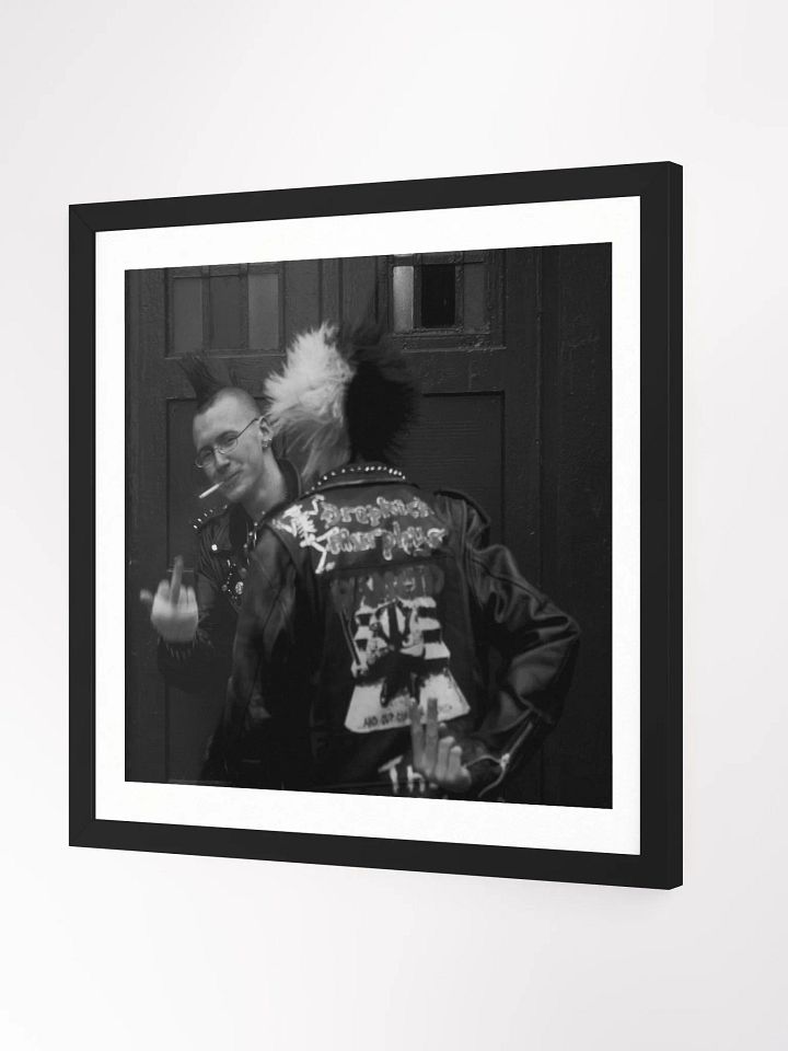 Framed Square Print Street Photograph Punks product image (2)
