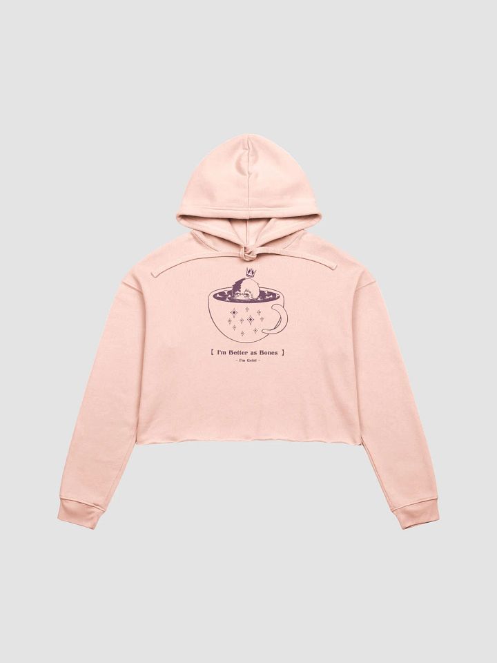 Bones - Fleece Crop Hoodie product image (1)