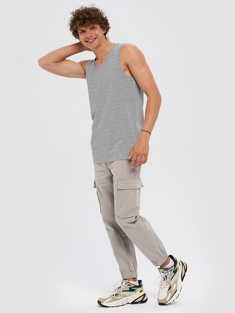 Photo showing Cotton Heritage Men's Premium Tank Top