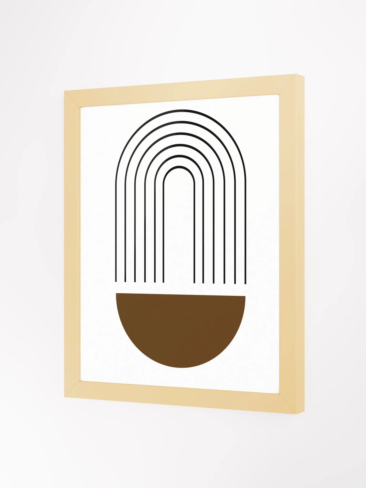 Elegant Arch Wood-Framed Poster product image (30)