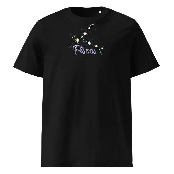 Pisces, Constellation, Black Tee product image (1)