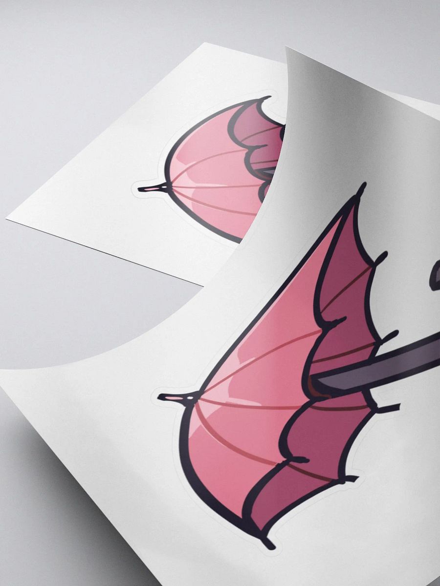 Pink Umbrella Sticker product image (4)