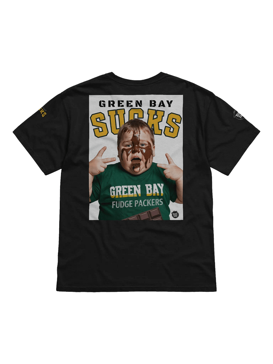Green Bay Sucks Fudge Packers T-Shirt | NFL Rivals Locker | Green Bay Packers | Trash Fanz product image (9)