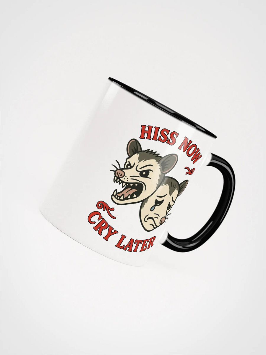 Hiss Now Cry Later Accent Mug product image (24)