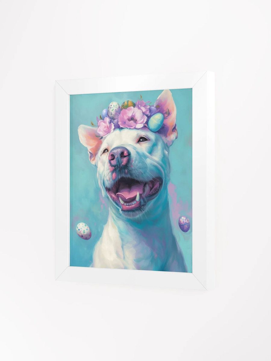 Easter Dog Joy Framed Poster product image (3)