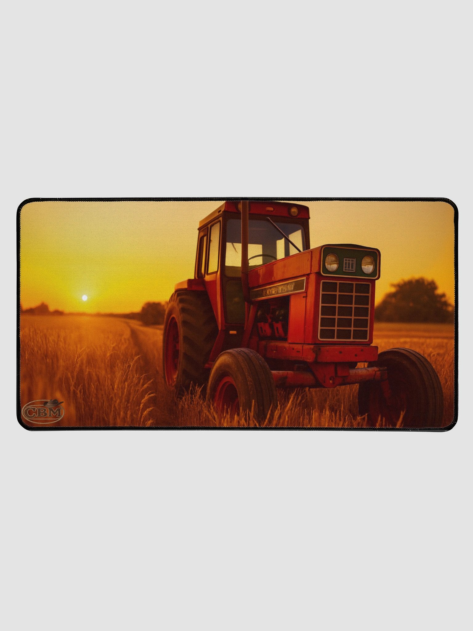"Red Iron Sunset™ Desk Mat – IH Pride Edition" product image (1)