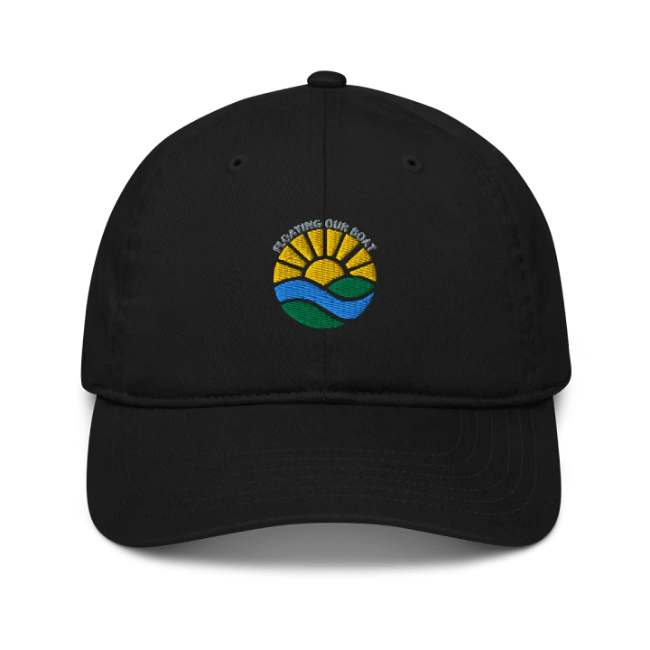 Sunrise Serenity Embroidered Organic Dad Hat product image (1)