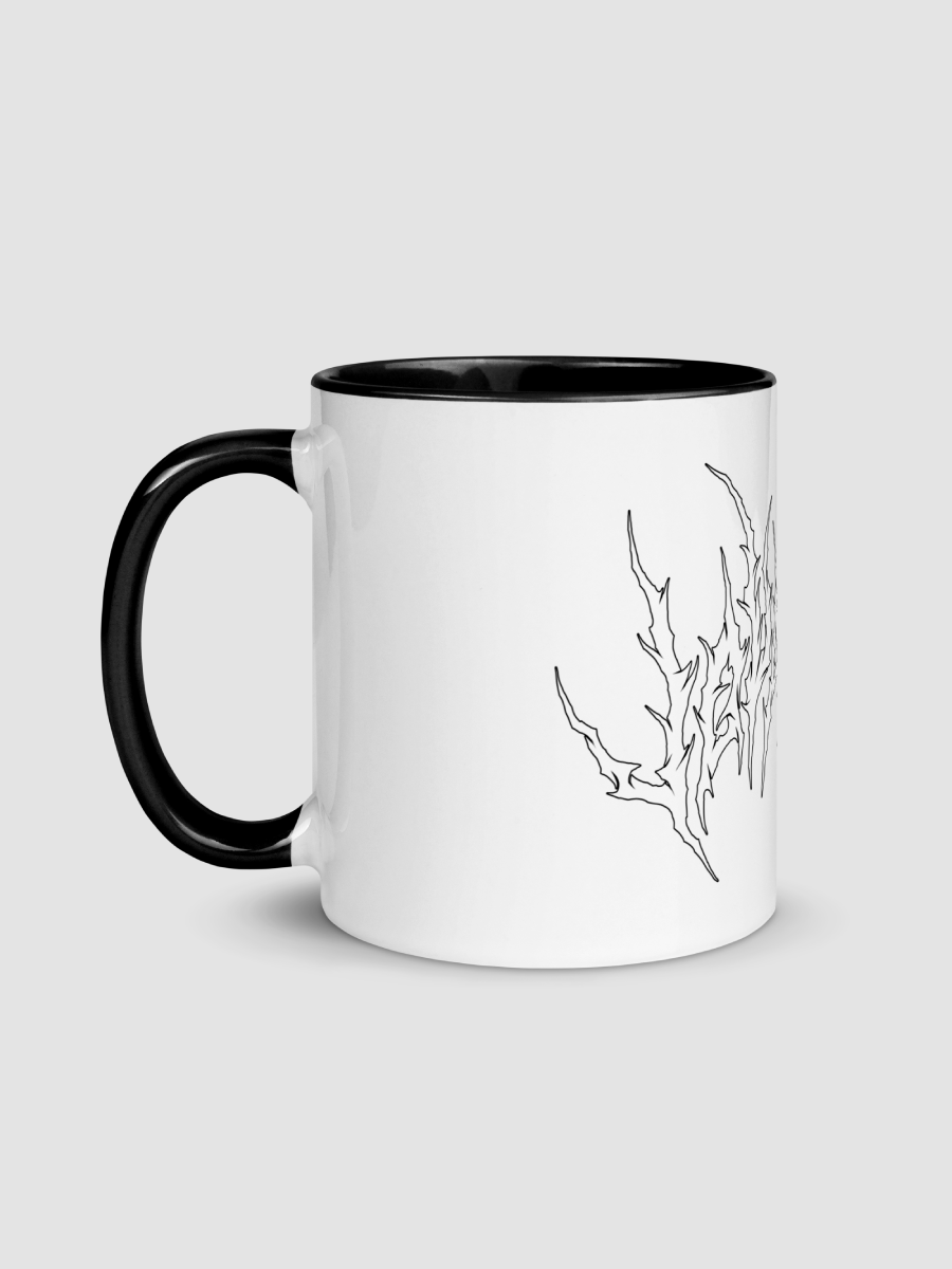 Jova White/Black Ceramic Mug product image (3)