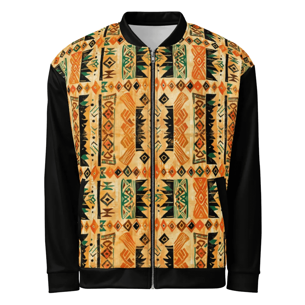 Customizable Tribal Allure Bomber Jacket product image (1)