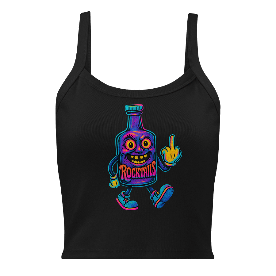 Mean Mr. Bottle "black light" Ladies Tank product image (2)