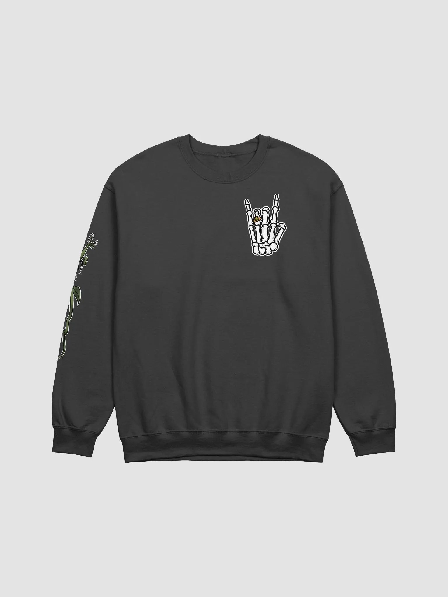 it's fine i'm fine crewneck (right sleeve) product image (1)