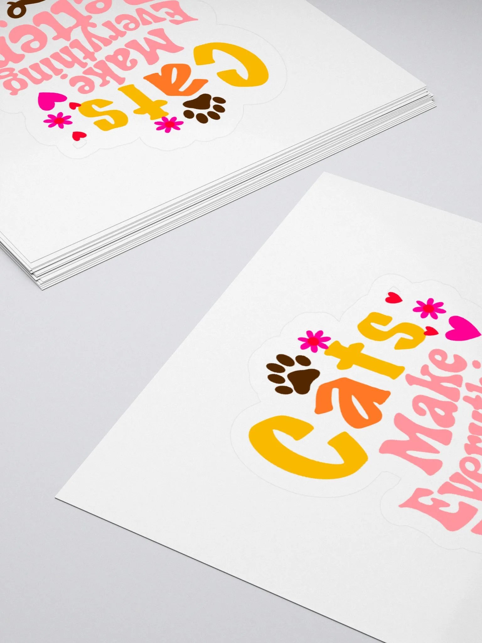 Cats Make Everything Better Sticker Pack product image (16)