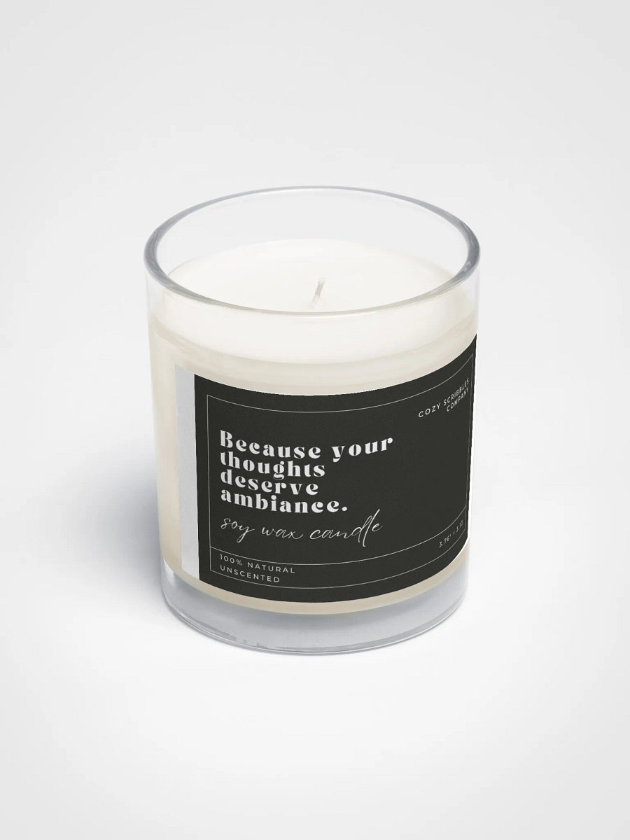 Dark Because Your Thoughts Deserve Ambiance Candle product image (2)