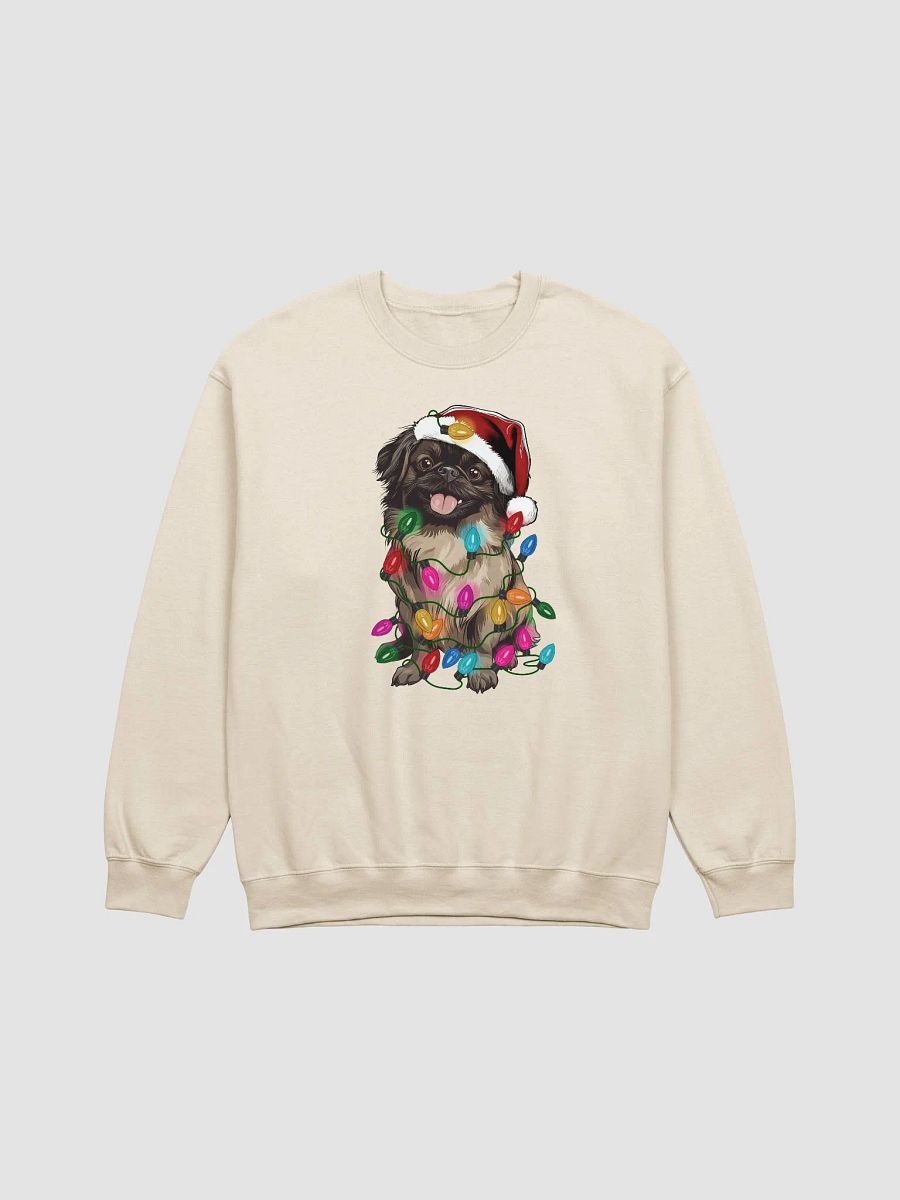 Funny Pekingese(Black Mask) Christmas Sweatshirt product image (22)