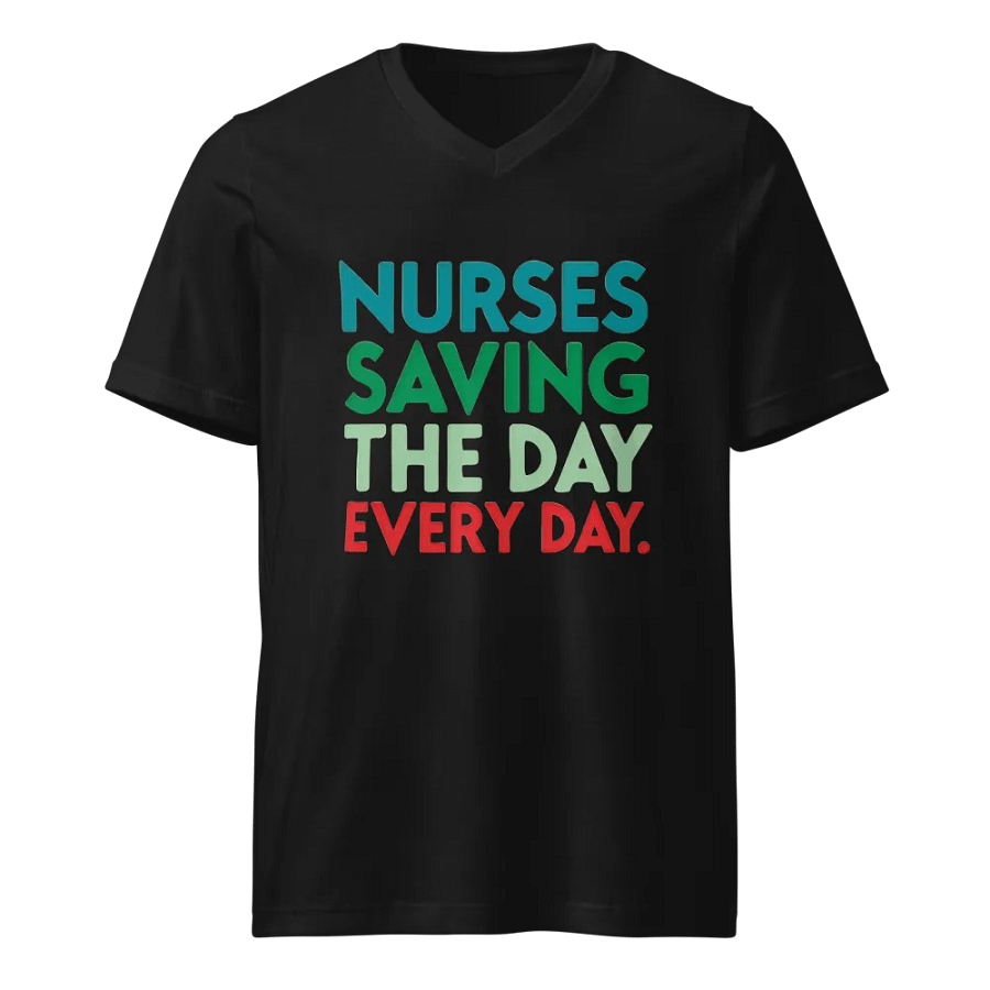 Everyday Heroes V-Neck Tee product image (1)