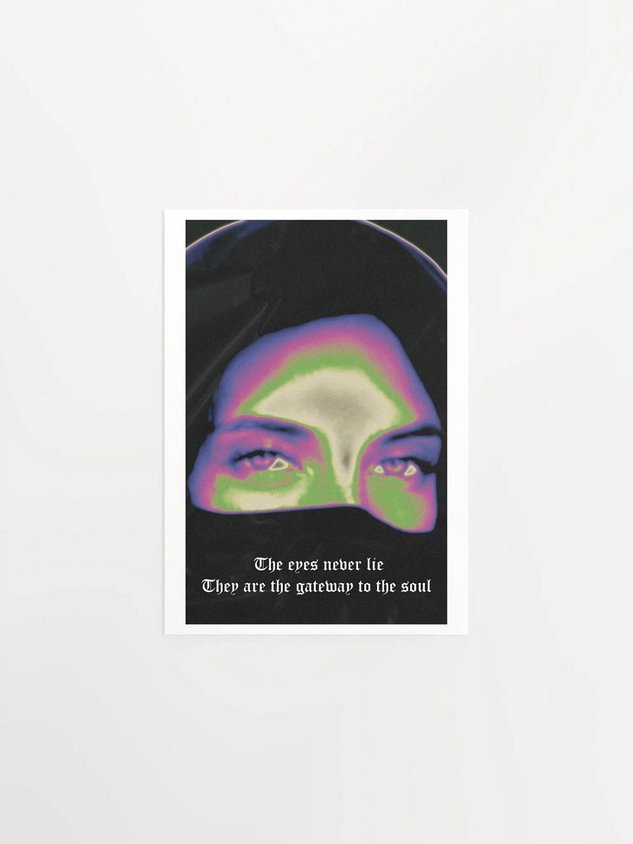 Eyes Never Lie Matte Print product image (4)