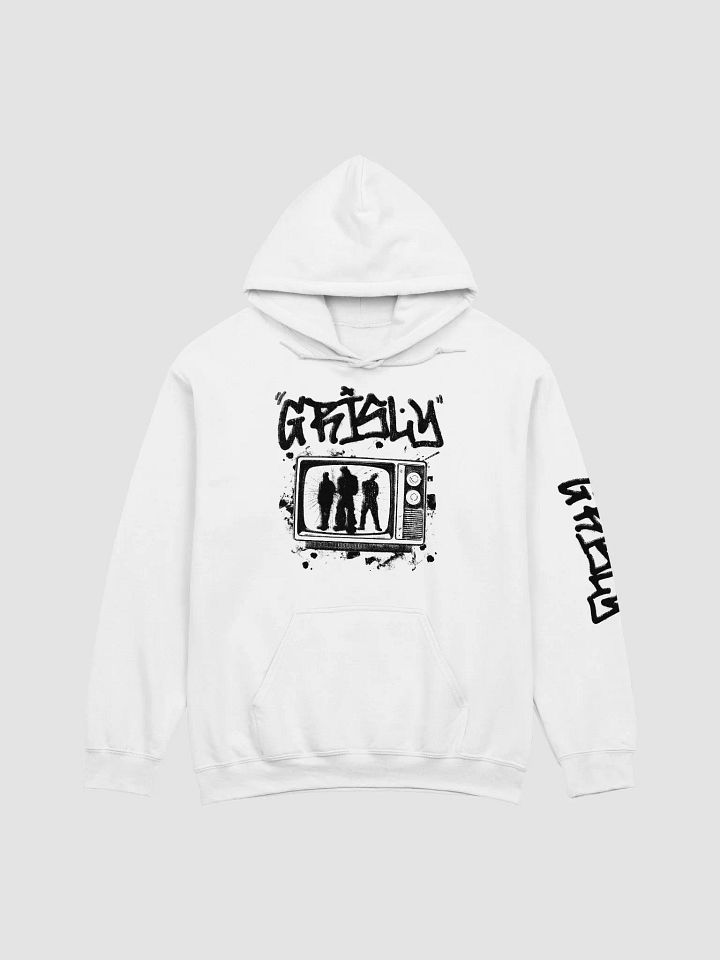 GrislyVision White Hoodie product image (1)