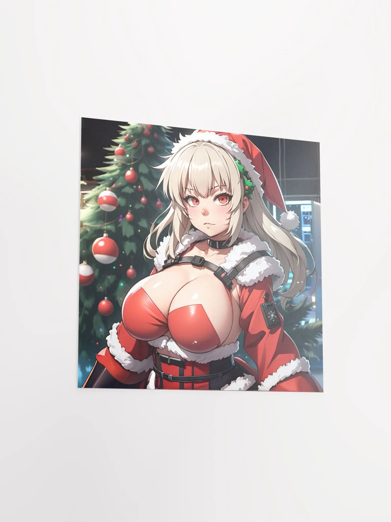 Santa-themed Anime Poster product image (18)