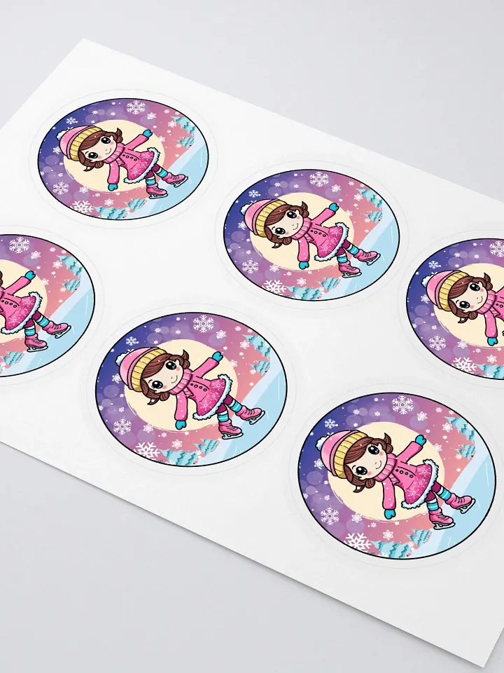 Kawaii Ice Princess Sticker Sheet product image (2)