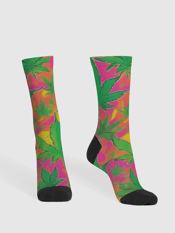 PINK TIE DYE LEAFS product image (1)