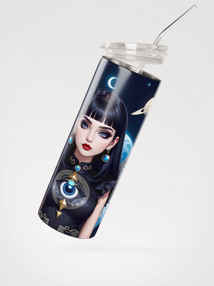 Mystic Girl 20 oz Skinny Stainless Steel Tumbler - v5 product image (4)