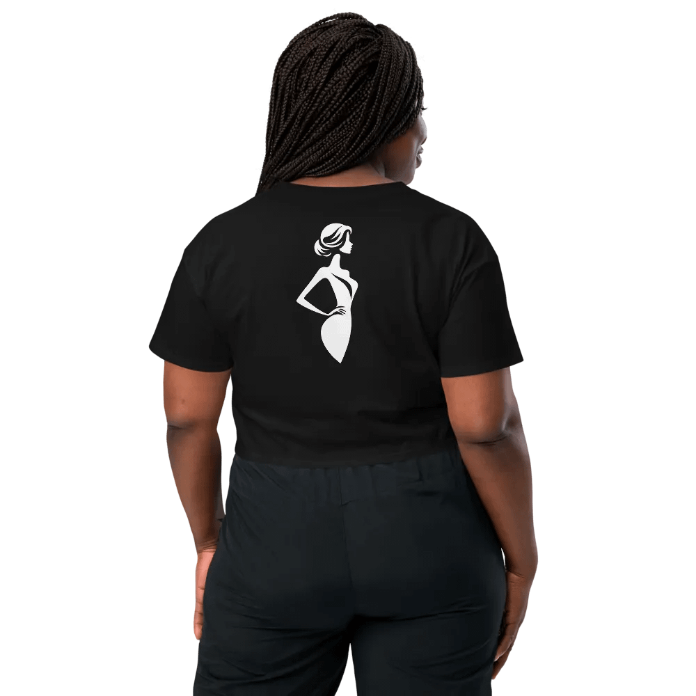 T3 Silhouette Woman Crop Top product image (3)