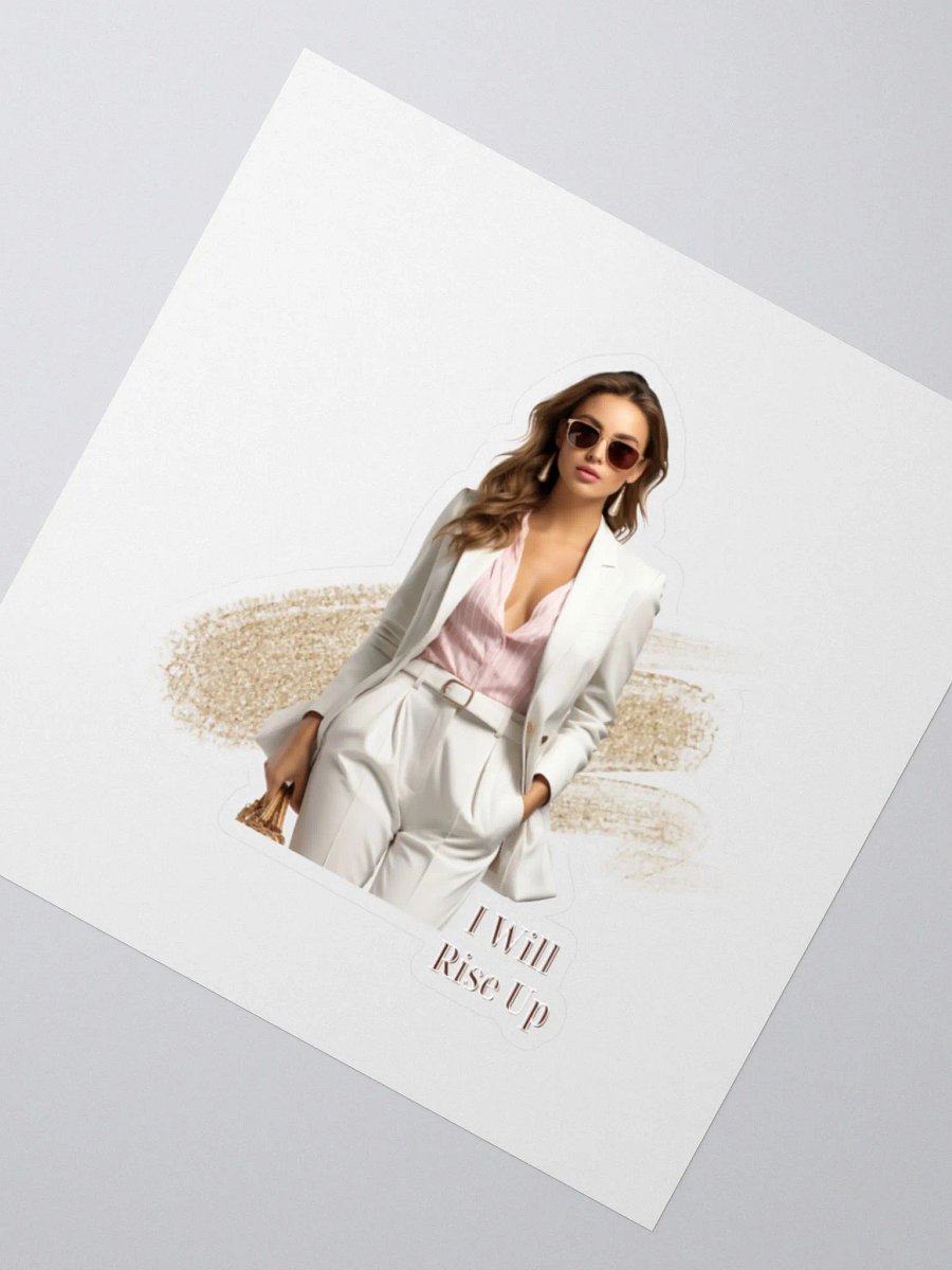 Inspirational sticker, I Will Rise Up product image (2)