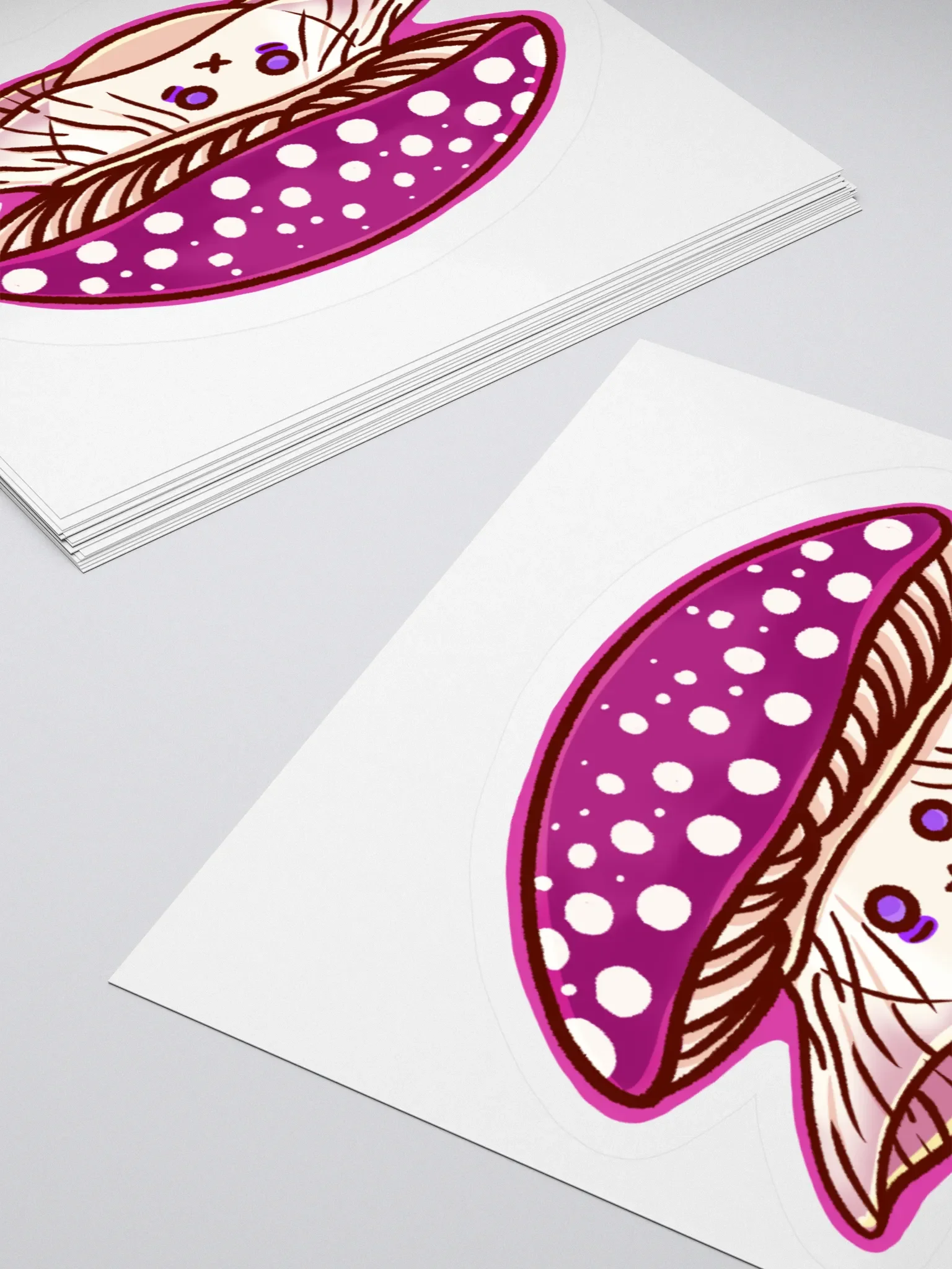 'Floating Decay' Shroom Sticker product image (12)