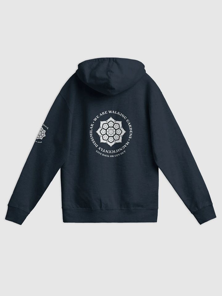 Walking Gardens zip hoodie 1 product image (2)